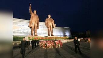 Kim Il-sung's 106th birth anniversary: Thousands of North Koreans pay tribute to country's founder near Pyongyang