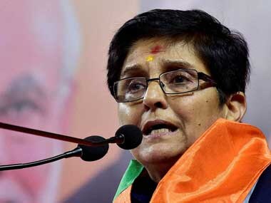 Puducherry L-G Kiran Bedi says 'name and shame' strategy for power bill defaulters had salutary effect within hours