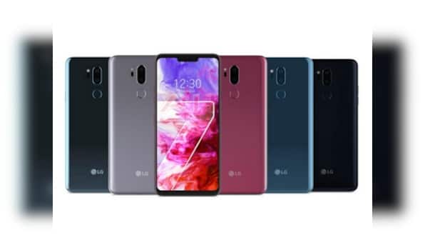 Leaked LG G7 ThinQ render shows off five colour variants and of course, an iPhone X-like notch