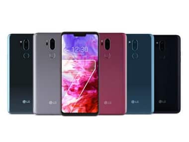 Leaked LG G7 ThinQ render shows off five colour variants and of course, an iPhone X-like notch