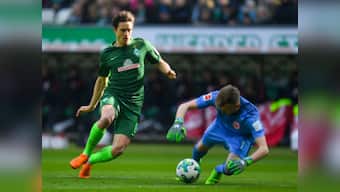 Bundesliga: Lukas Hradecky howler hands Werder Bremen win over Eintracht Frankfurt; Borussia Monchengladbach held by Mainz