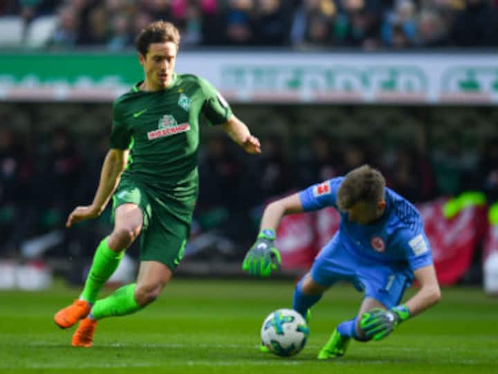 Bundesliga: Lukas Hradecky howler hands Werder Bremen win over Eintracht Frankfurt; Borussia Monchengladbach held by Mainz