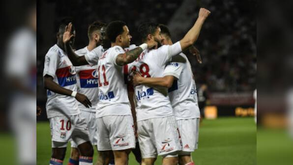 Ligue 1: Lyon rout Dijon to stay on course for Champions League return; Claudio Ranieri's Nantes held by Rennes