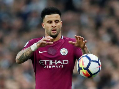 Manchester City's Kyle Walker. Reuters