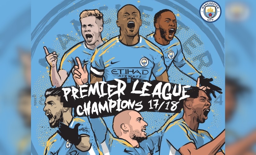 The 2017-18 Premier League Champions: Manchester City