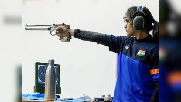 ISSF World Cup: Manu Bhaker, Om Prakash Mitharval finish 4th in mixed team event after setting qualification world record