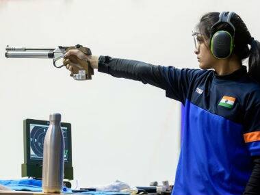ISSF World Cup: Manu Bhaker, Om Prakash Mitharval finish 4th in mixed team event after setting qualification world record