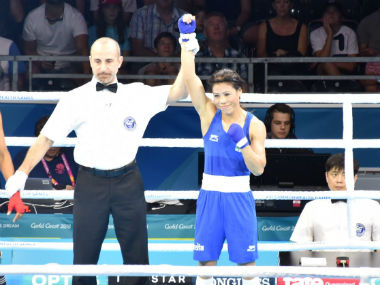 Commonwealth Games 2018: Star boxer MC Mary Kom wallops Kristina O'Hara, claims gold on CWG debut Commonwealth Games 2018: Star boxer MC Mary Kom wallops Kristina O'Hara, claims gold on CWG debut