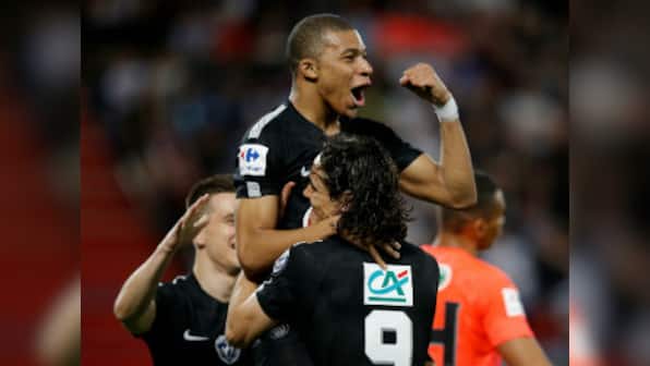 French Cup: PSG ride on Kylian Mbappe brace against Caen to set up final with minnows Les Herbiers