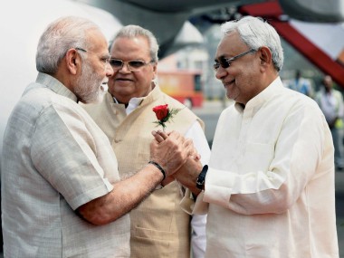 Narendra Modi in Bihar: PM's development pitch, renewed bonhomie with Nitish Kumar a fillip to NDA's 2019 push Narendra Modi in Bihar: PM's development pitch, renewed bonhomie with Nitish Kumar a fillip to NDA's 2019 push