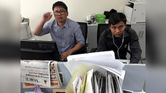 Reuters journalists jailed in Myanmar win Pulitzer; Wa Lone, Kyaw Soe Oo awarded for report on Rohingyas that landed them in prison