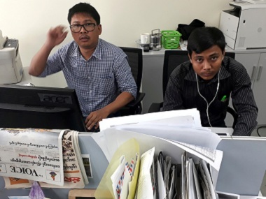 Reuters journalists accused of breaching Myanmar's secrecy law to testify in court on Monday; verdict expected next month Reuters journalists accused of breaching Myanmar's secrecy law to testify in court on Monday; verdict expected next month