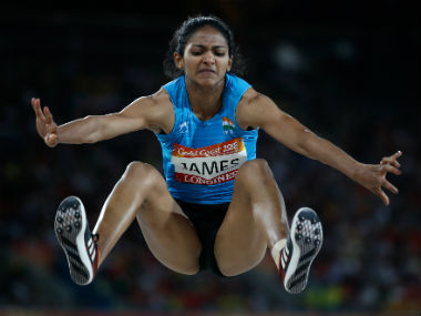 Commonwealth Games 2018: Nayana James, Neena Varakil qualify for women's long jump finals Commonwealth Games 2018: Nayana James, Neena Varakil qualify for women's long jump finals