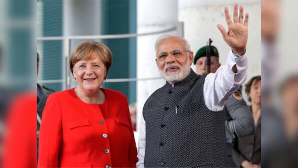 Narendra Modi meets Angela Merkel in Berlin, both leaders discuss bilateral ties, other global issues