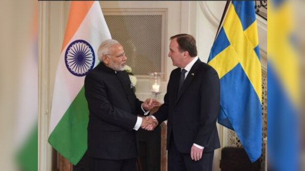 Narendra Modi in Stockholm hails Indian diaspora before London stopover where protests and rallies await