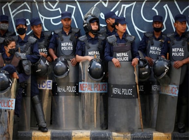 File image of Nepal Police. Reuters