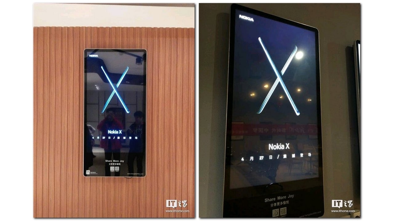 Nokia X ads. Image: IT Home
