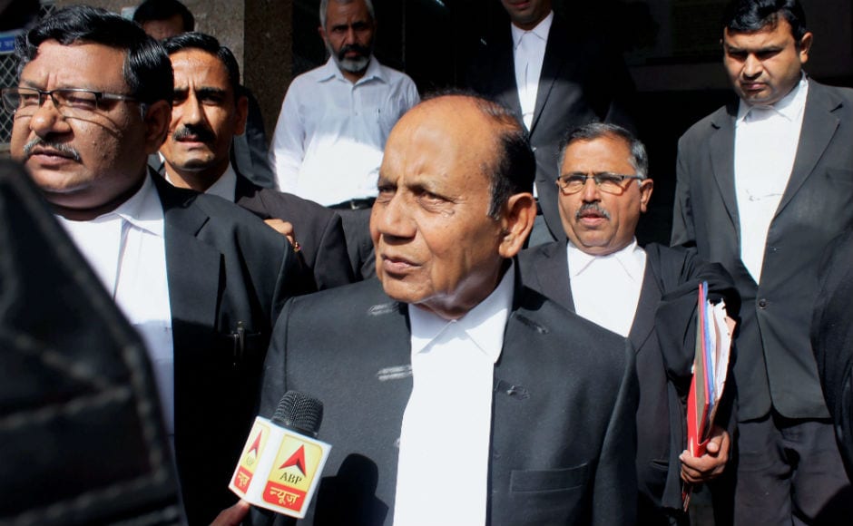 Sajjan Raj Surana, lawyer of Asaram talks to the media. The court also awarded 20 years in jail each to Asaram's warden Shilpi and associate Sharad. The court, however, acquitted Asaram's 'sevadar' Shiva and cook Sharad. PTI Sajjan Raj Surana, lawyer of Asaram talks to the media. The court also awarded 20 years in jail each to Asaram's warden Shilpi and associate Sharad. The court, however, acquitted Asaram's 'sevadar' Shiva and cook Sharad. PTI