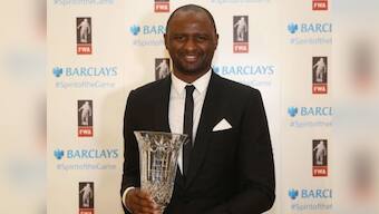 Former Arsenal captain Patrick Vieira 'honoured' to be considered to fill Arsene Wenger's shoes, but says he is happy at MLS