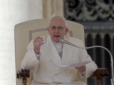 Pope Francis claims abortion akin to hiring hitman to solve problems, says 'we cannot take out a human being, even if it is small' Pope Francis claims abortion akin to hiring hitman to solve problems, says 'we cannot take out a human being, even if it is small'