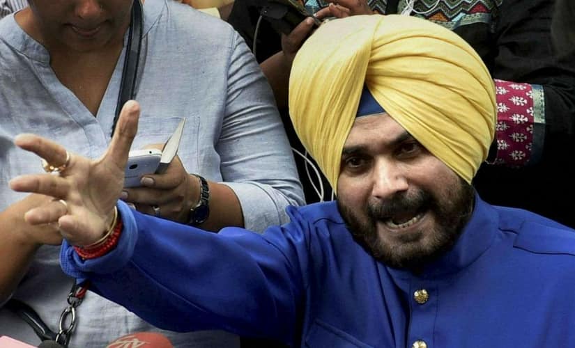 Punjab Cultural Affairs Minister Navjot Singh Sidhu/Image from Twitter.