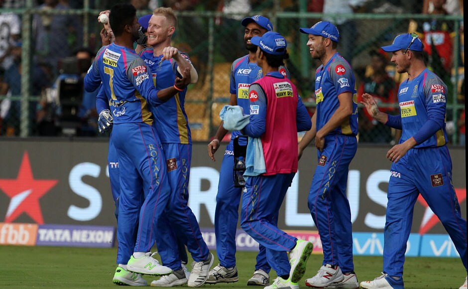 Rajasthan Royals showed discipline in the field, restricting Royal Challengers Bangalore to 198 for 6, winning the game by 19 runs. Sportzpics Rajasthan Royals showed discipline in the field, restricting Royal Challengers Bangalore to 198 for 6, winning the game by 19 runs. Sportzpics