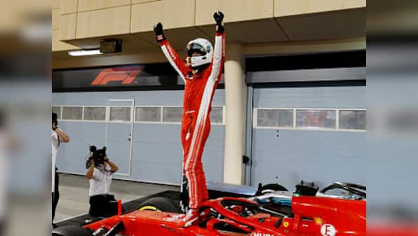 Bahrain Grand Prix: Ferrari's Sebastian Vettel finishes on top of podium in career race number 200