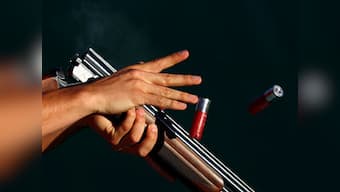 ISSF World Cup: Sheeraz Sheikh 11th in skeet shooting qualification with three rounds to go; Saniya Sheikh finishes 22nd