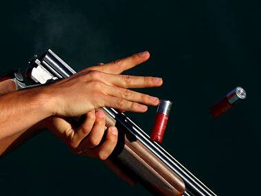 ISSF World Cup: Sheeraz Sheikh 11th in skeet shooting qualification with three rounds to go; Saniya Sheikh finishes 22nd