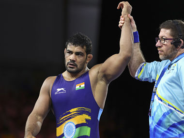 Commonwealth Games 2018: Sushil Kumar, Babita Phogat and Rahul Aware through to wrestling finals Commonwealth Games 2018: Sushil Kumar, Babita Phogat and Rahul Aware through to wrestling finals