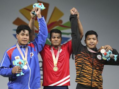 Commonwealth Games 2018: India's Venkat Rahul Ragala wins weightlifting gold in men's 85 kg category Commonwealth Games 2018: India's Venkat Rahul Ragala wins weightlifting gold in men's 85 kg category