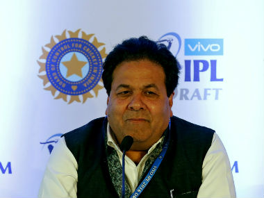 IPL 2018: Ahead of CSK-KKR clash, Rajeev Shukla seeks Centre's help for smooth conduct of matches in Chennai IPL 2018: Ahead of CSK-KKR clash, Rajeev Shukla seeks Centre's help for smooth conduct of matches in Chennai