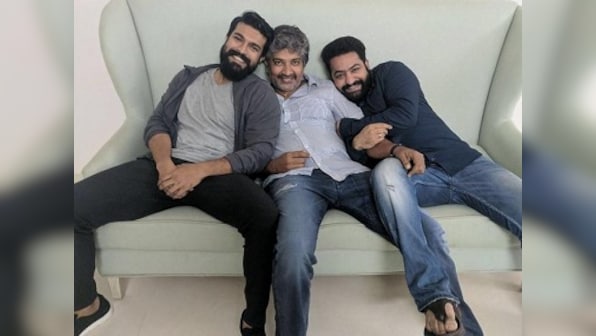RRR: Action sequence, featuring Jr NTR and Ram Charan, leaked from sets of SS Rajamouli's upcoming film