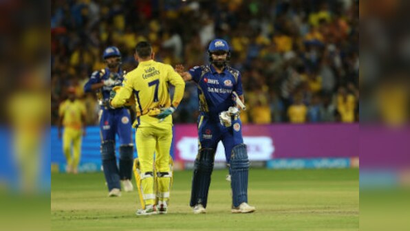 IPL 2018: Rohit Sharma does a captain cool impersonation against MS Dhoni; Ravindra Jadeja makes Robin van Persie proud