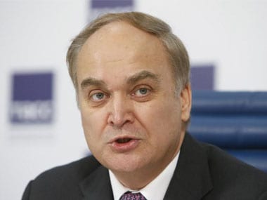 File image of Russia's ambassador to US Anatoly Antonov. Reuters