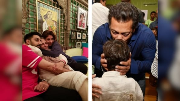 Salman Khan visits school in Mumbai, Amitabh Bachchan shares photo from Jaya's birthday: Social Media Stalkers' Guide