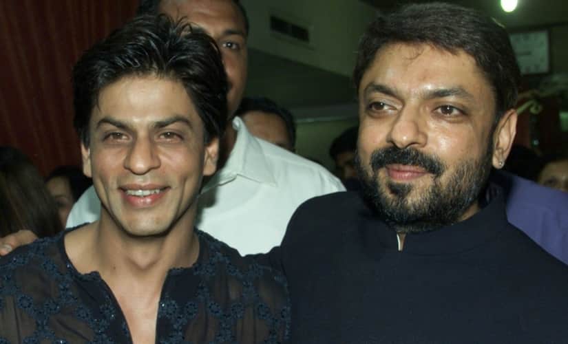 Shah Rukh Khan with Sanjay Leela Bhansali/Image from Facebook.