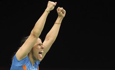Saina Nehwal beats PV Sindhu to win women's singles badminton gold on Day 11 of 2018 Commonwealth Games