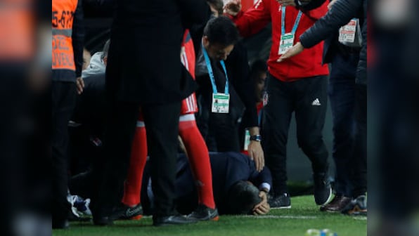 Abandoned Turkish Cup semi-final derby between Besiktas and Fenerbahce to resume behind closed doors for 32 minutes