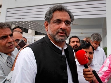 File image of Pakistan's prime minister Shahid Khaqan Abbasi. AP
