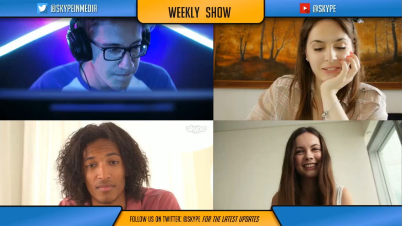 Skype Content Creator. Image: Microsoft Skype blog
