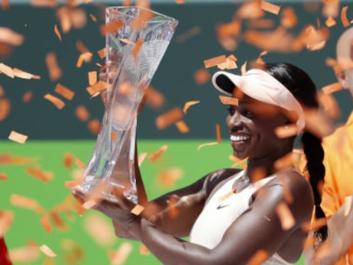 Miami Open: Sloane Stephens continues perfect record in finals, beats Jelena Ostapenko to win 6th career title