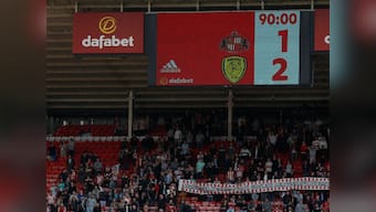 Sunderland relegated to England's third tier for first time in 30 years after defeat against Burton