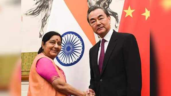 Sushma Swaraj meets Chinese counterpart in Beijing: Joint statement announces meeting scheduled between Narendra Modi, Xi Jinping