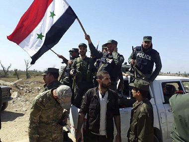 Syrian Army declares Damascus as 'completely secure' after Islamic State forced to flee last pocket of resistance Syrian Army declares Damascus as 'completely secure' after Islamic State forced to flee last pocket of resistance