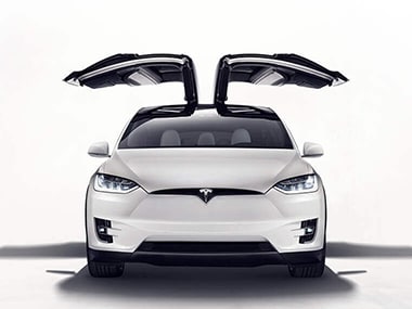 A Tesla Model X SUV. Image: Tesla