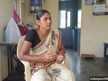 Muthammal, the dalit president of Veerappanaikampatti panchayat, had her financial powers suspended under Article 205 of Tamil Nadu Panchayat Act. Image courtesy: Inidaspend