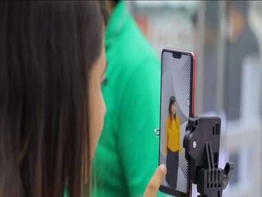 Watch as people give OPPO F7 a peppy welcome at its first sale event in Bangalore