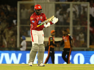 IPL 2018: Chris Gayle's ton powers Kings XI Punjab to 15-run win against Sunrisers Hyderabad IPL 2018: Chris Gayle's ton powers Kings XI Punjab to 15-run win against Sunrisers Hyderabad