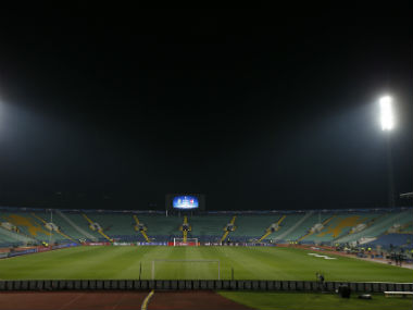 Policewoman almost loses eye after explosion during Levski's derby clash against CSKA in Bulgaria Policewoman almost loses eye after explosion during Levski's derby clash against CSKA in Bulgaria